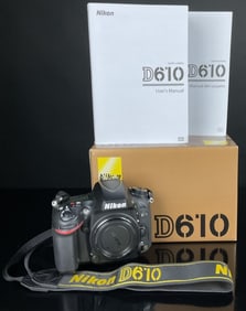 Nikon D610 Camera w/ Box & Manuals