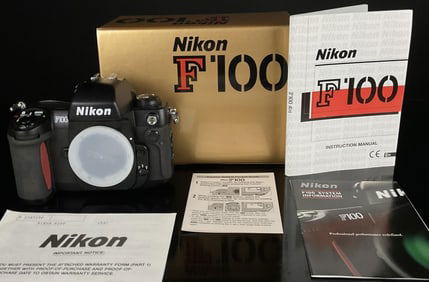 Nikon F100 W/ Box & Manual