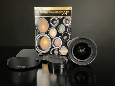 AF-S Zoom-Nikkor f/2.8 17-35mm Lens Case & Box