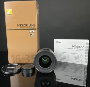 Nikon AF-S Nikkor f.4 16-35MM 1/4G ED VR Lens