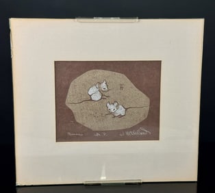 J. McClleland Mid Century Modern  Mouse Print
