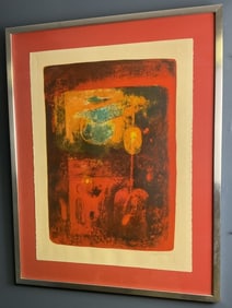 Lebadang (Vietnam 1921-2015) Mid Century Print