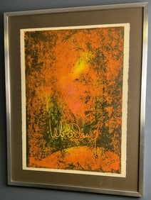 Lebadang (Vietnam 1921-2015) Mid Century Print