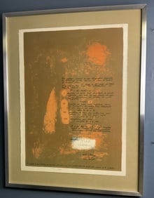 Lebadang (Vietnam 1921-2015) Mid Century Print