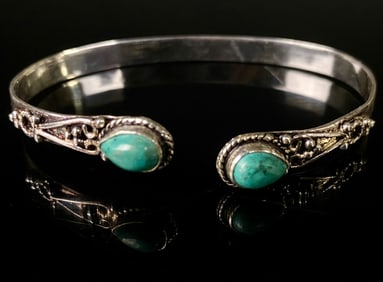 Turquoise & Sterling Bracelet