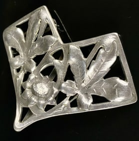 LG Art Noveau Gorham Sterling Victorian Buckle