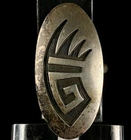 Emery Holmes Hopi Navajo Sterling Ring