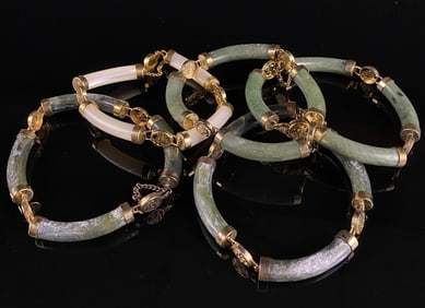Jade Bracelet Lot