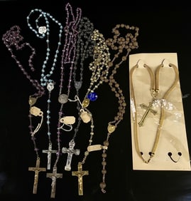 N.O.S Antique Rosary Lot