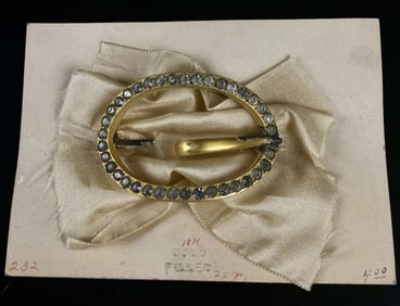 N.O.S 18K G.F. Victorian Brooch c.1910