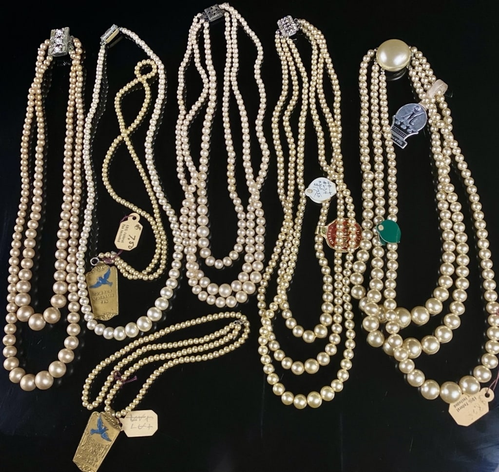 N.O.S Marvella, Bluebird, Delta Pearl Lot: New Old Stock, Found in the Basement of a Closed Jewelry Store. Still Retains Tags.