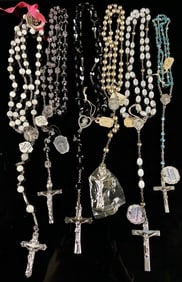 N.O.S Sterling Silver Rosary Lot