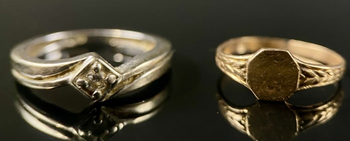10K & 14K Small Rings