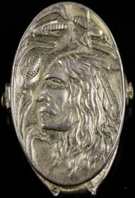 Sterling Indian Clip