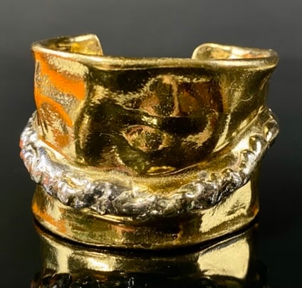 Signed Allen Jacobsen Brutalist Modern Cuff (1 of 5)