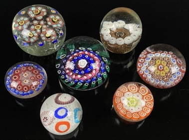 Murano Millefori Paperweights