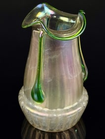 c.1900 Kralik Iridescent Art Glass Vase