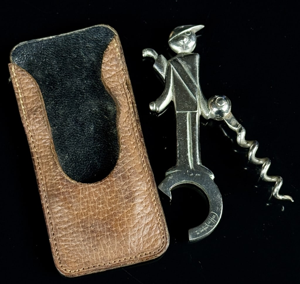 Art Deco W.H.W Hagenauer Golf Cork Screw RARE (1 of 4)