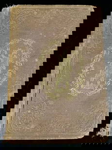 1865 The Indian Races Of North & South America: foxing and other edge staining throughout. Several Litho some shown in photos. Spine is loose and damaged noted in photos as well,