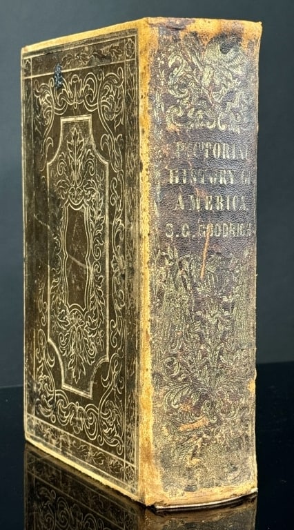 1850 Pictorial History of America-Goodrich (1 of 10)