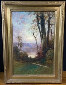 George Henry Smillie (1840-1921) Hudson Painting