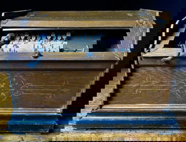 1880's Cob Concert Roller Organ Music Box