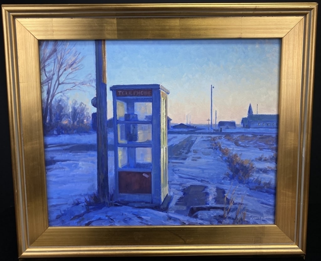 A Cold War Composition Taylor Lynde Painting (1 of 6)