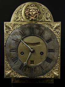 c. 1740-50 Ornate English Fusee Bracket Clock