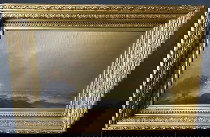 1800's Unsigned Seascape Painting
