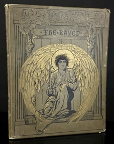 The Raven Edgar Allan Poe Gustav Dore' 1st Edition