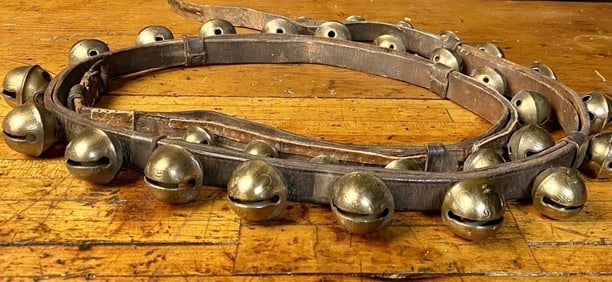 1800's 7Ft + Graduated Sleigh Bells