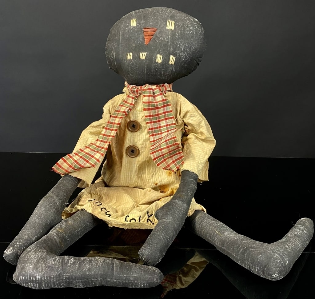 1920's 30's Black "Show Folk" Rag Doll (1 of 10)