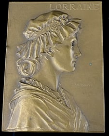 c.1900 G. Prud'Homme Lorraine Bronze