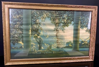 Daybreak By Maxfield Parrish Print