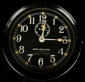 1942 U.S. Navy Mark I Deck Clock