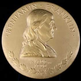 J.R. Sinnock Benjamin Franklin Bronze