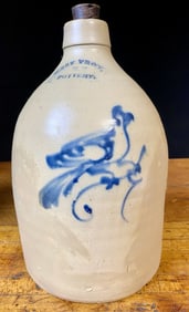 West Troy Bird Crock *Repaired