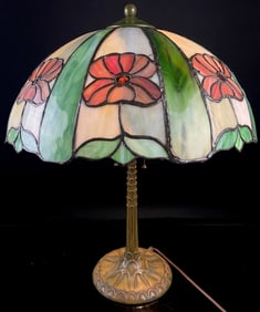 Duffner & Kimberly Stained Glass Lamp