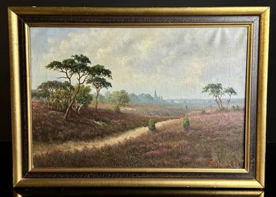 Early 20th C. Continental School Painting