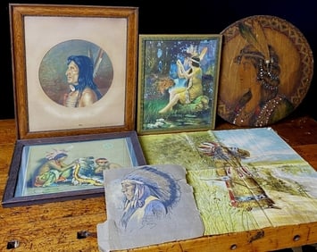 c.1900 Indian Adv. Lot Insurance Railway Etc.