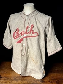 1920's 30's  Bath NY Hotel Garage Baseball Jersey