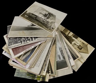 Local RPPC Post Card Lot Glenn Curtiss Etc.