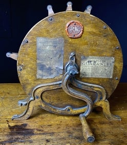 Victorian Spong Knife Sharpener W/ Paper Labels