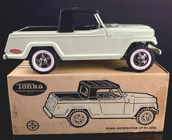 Vintage Tonka Jeepster Pick-Up No. 2230 W/ Box