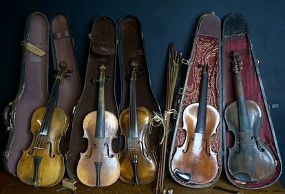 Antique Luthier Violin Lot 1