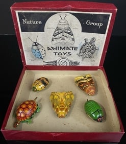 c.1910 Nature Group Animate Toys Penny Toys In Box