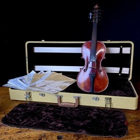 RARE 8 String Violin Emery Chase Addison NY 1932