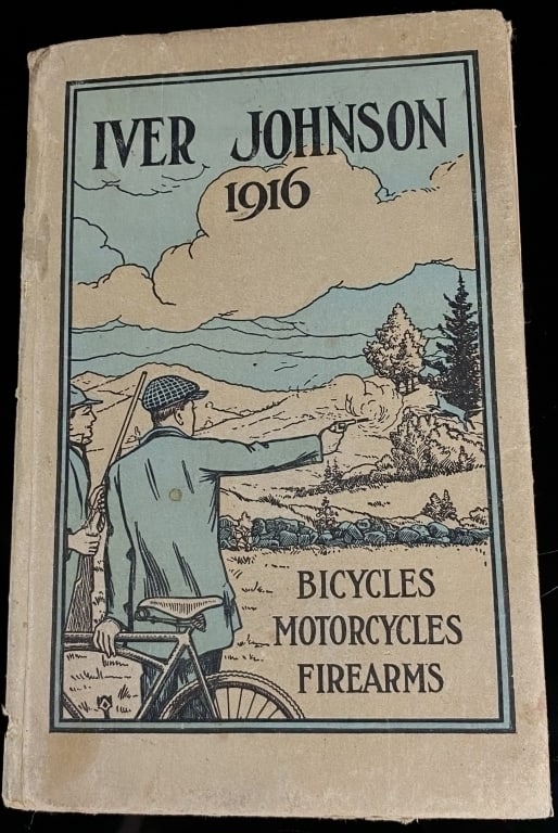 Iver Johnson 1916 Bicycle Motorcycle Firearms Book (1 of 16)