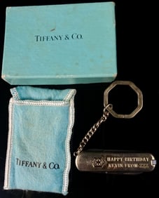 Tiffany & Co. Key chain Pocket Knife Sterling 18K