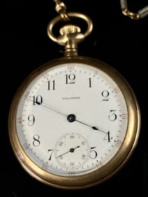 Waltham Wm. Ellery 1857 18s GF Pocket Watch